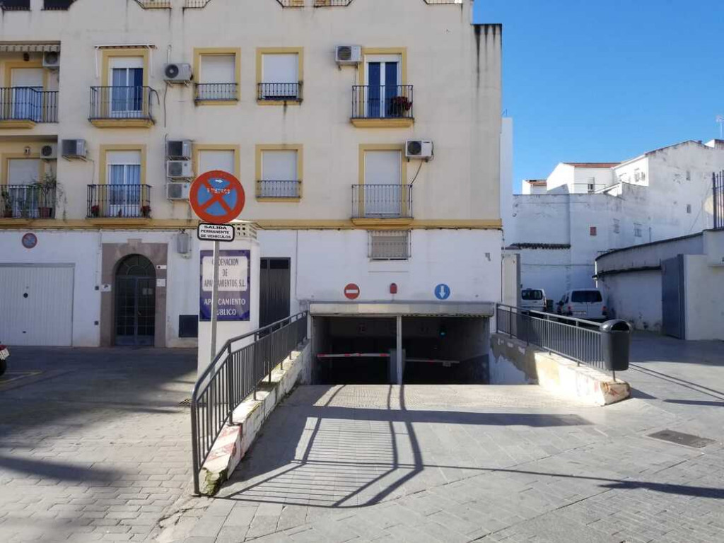 Parking Plaza de Abastos - Entrada